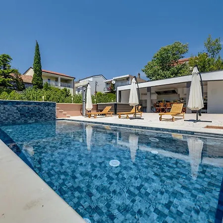 With Heated Pool, Jacuzzi, Near - By Traveler Tourist Agency Krk - Id 2682