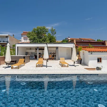 With Heated Pool, Jacuzzi, Near - By Traveler Tourist Agency Krk - Id 2682 * Novi Vinodolski