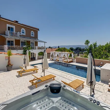 With Heated Pool, Jacuzzi, Near - By Traveler Tourist Agency Krk - Id 2682 Novi Vinodolski